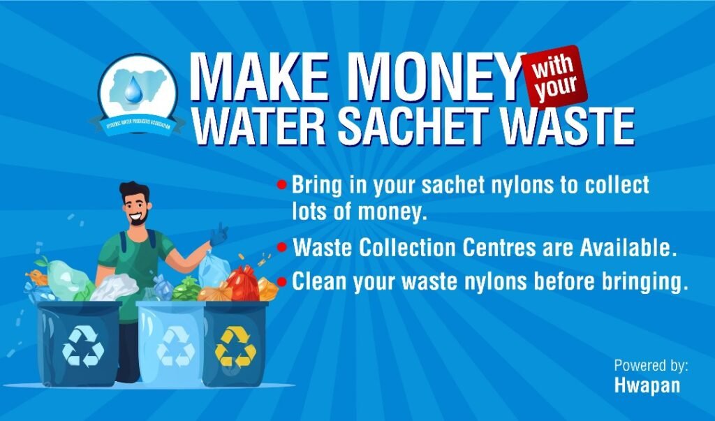 Waste to Wealth: HWAPAN Apapa Zone Leads Cleanup as Lagos Eyes Sachet Water Ban